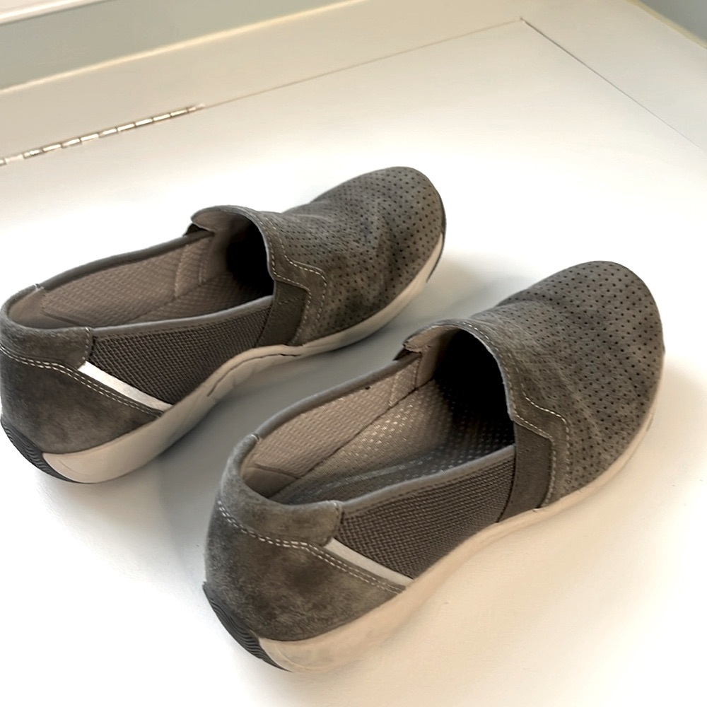 Dansko Grey Halle Slip on Suede Sneakers size EU 37